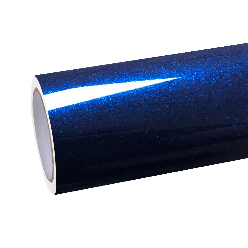 Gloss Metallic Tanzanite Blue Car Vinyl Wrap PET