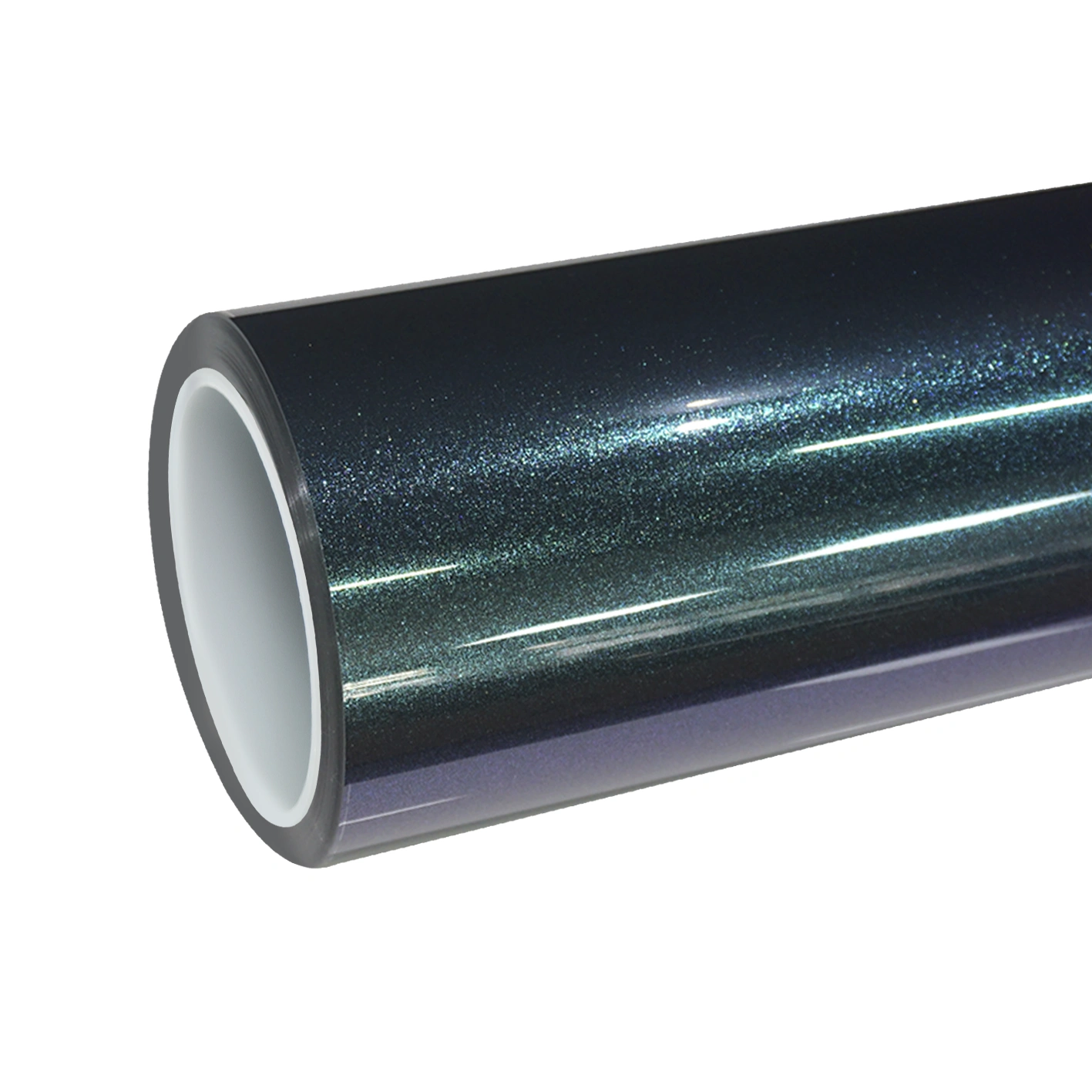 TPU Gloss Diamond Aurora Green Colored PPF Paint Protection Film