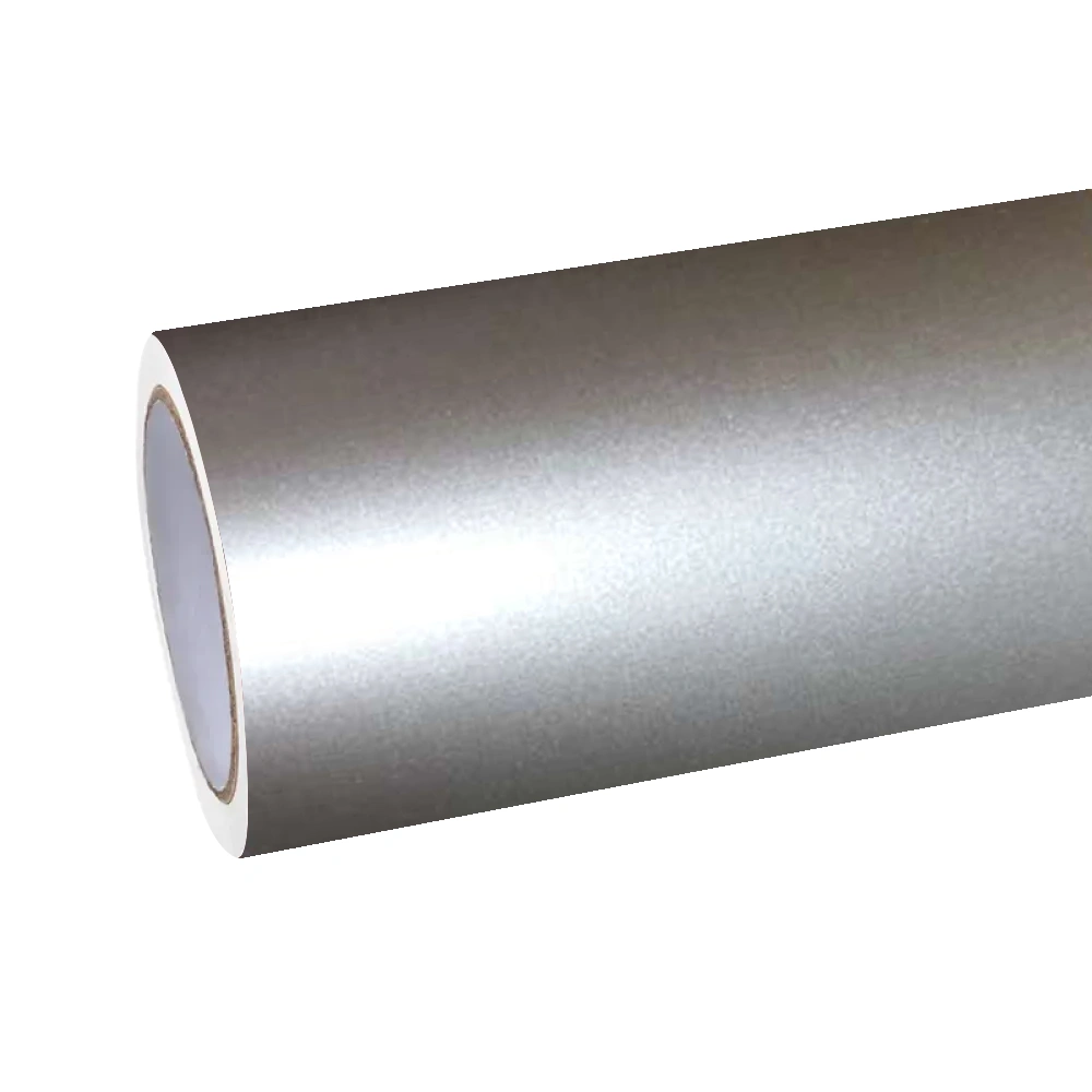 Ultra Matte Metal Grey Car Vinyl Wrap PET