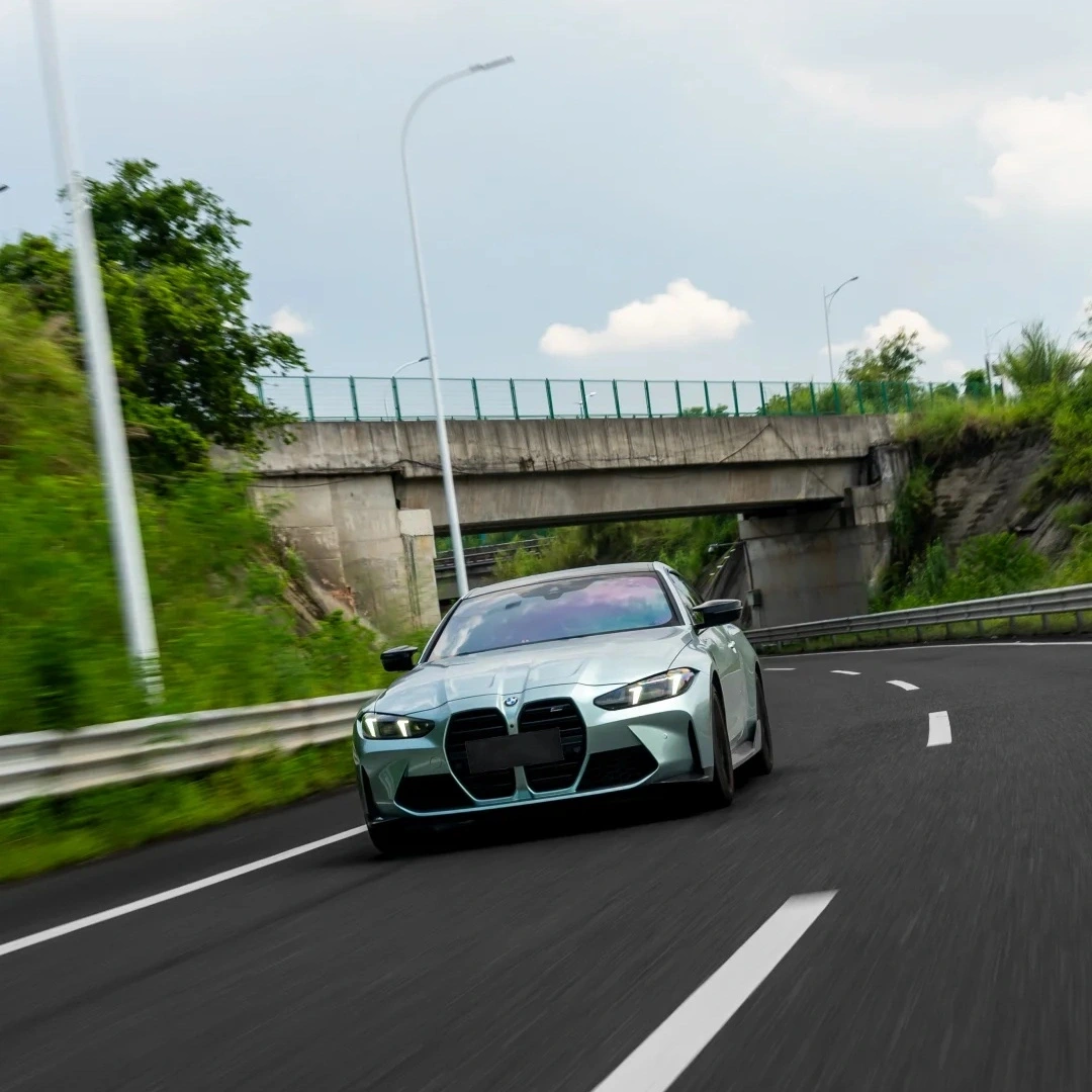 TPU Gloss Metallic Hadlin Green Colored PPF Paint Protection Film