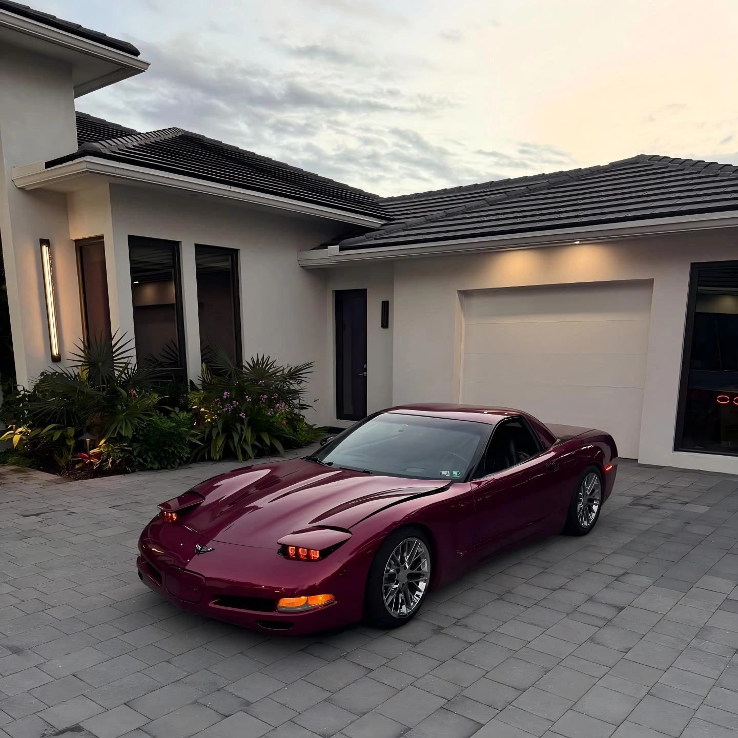 Gloss Metallic Pagoda Red Car Vinyl Wrap PET