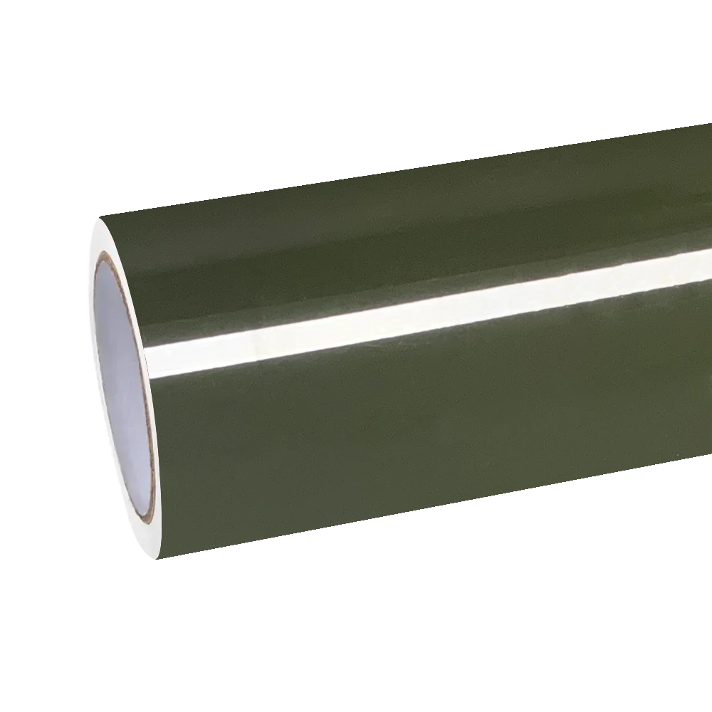 Gloss Dawn Green Car Vinyl Wrap PET