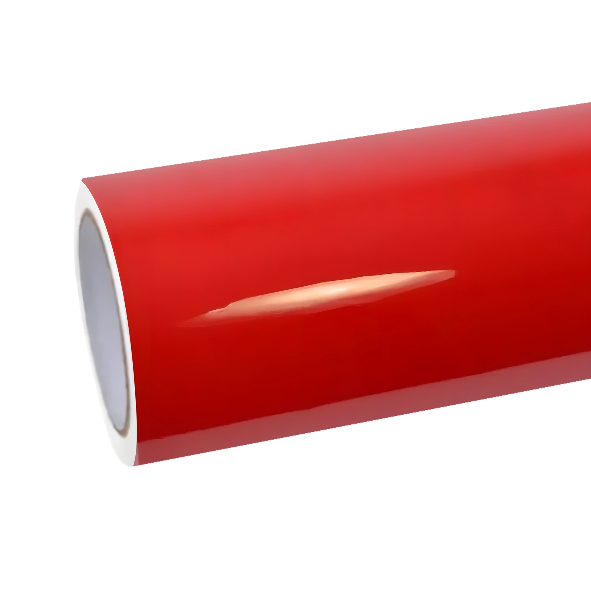Gloss Blood Red Car Vinyl Wrap PET