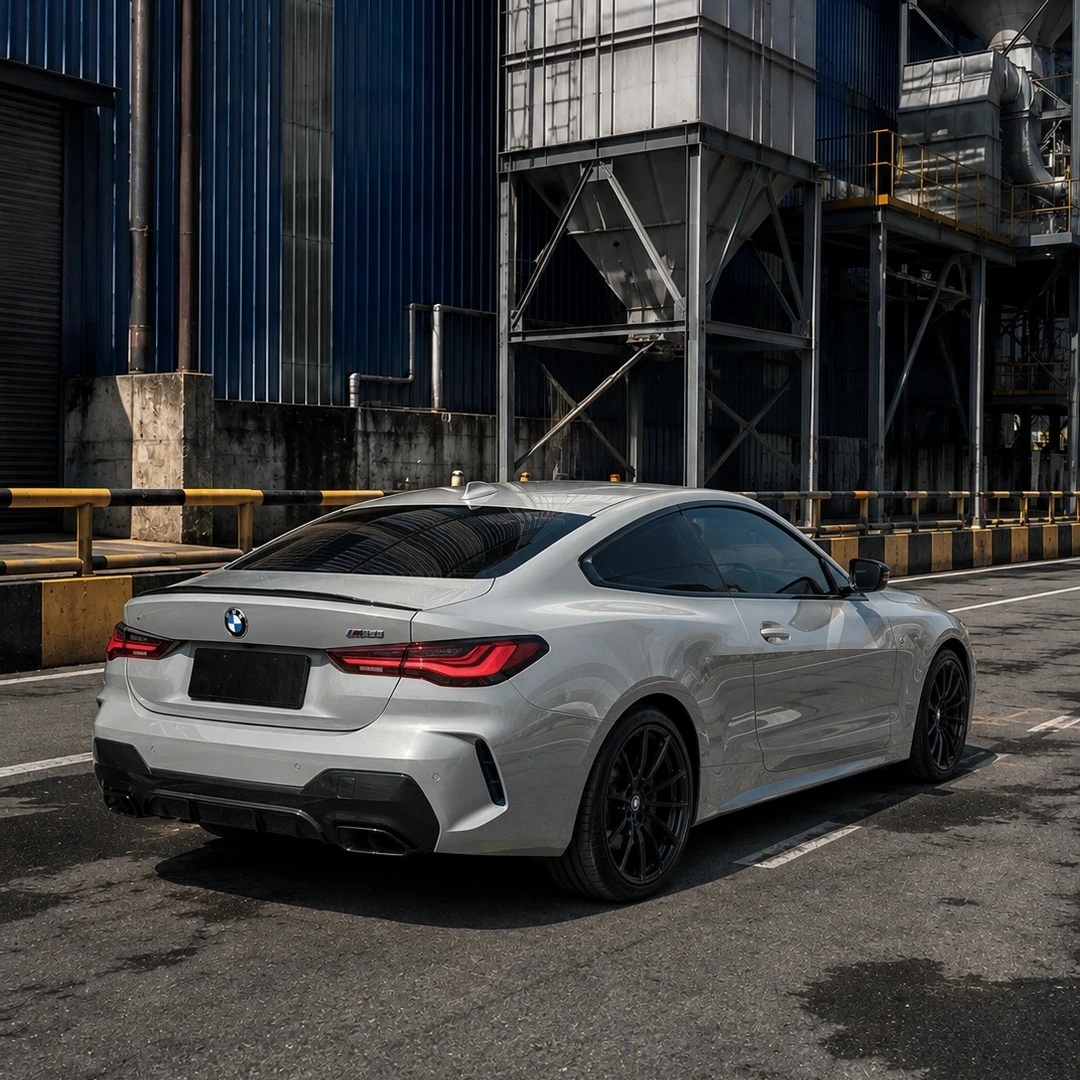 TPU Gloss Soaring Grey Metallic Colored PPF Paint Protection Film | Sky Gray PPF