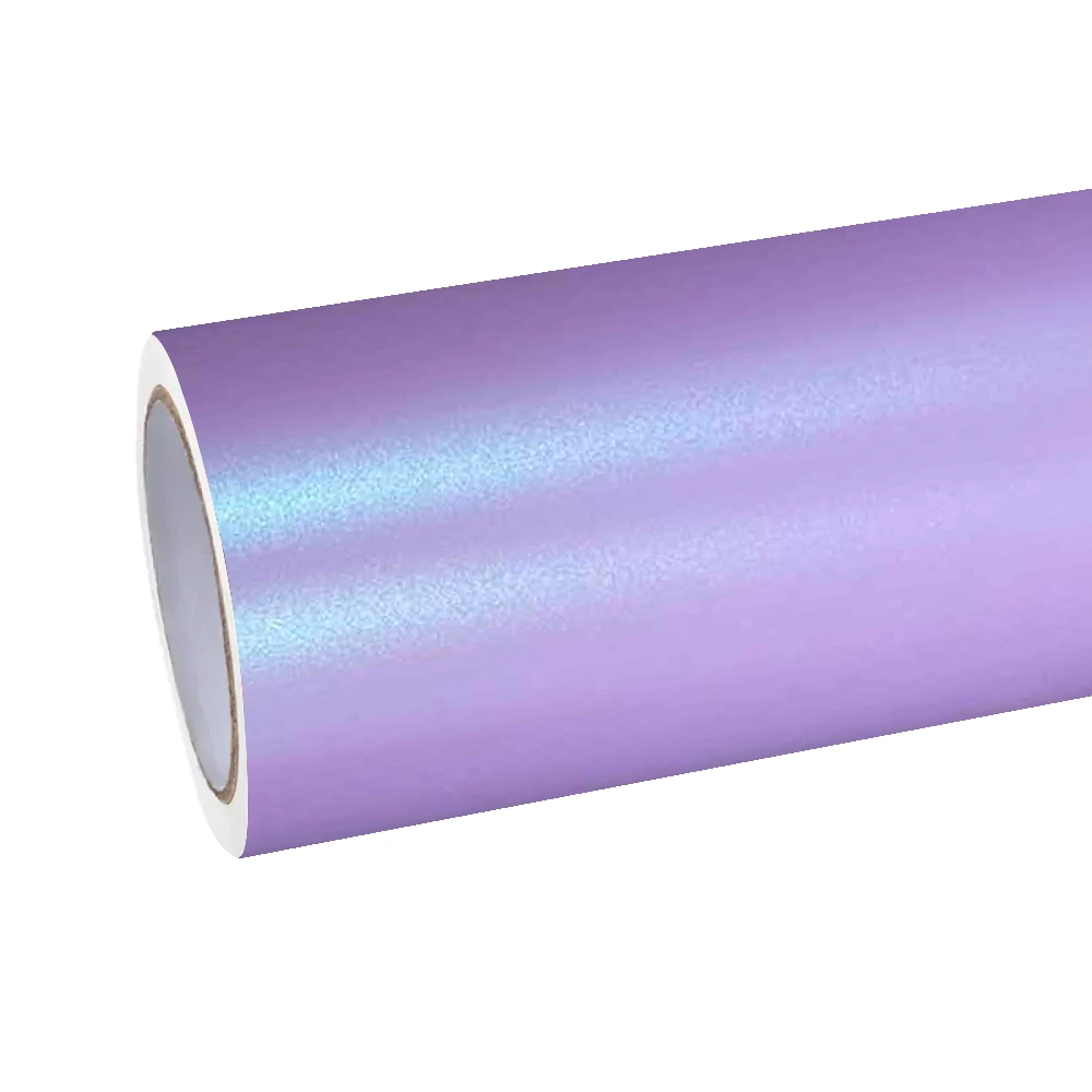 Matte Chameleon Glacial Frost Purple Car Vinyl Wrap PET