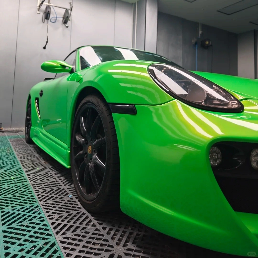 TPU Gloss Metallic Fantasy Gold Green Color PPF Paint Protection Film