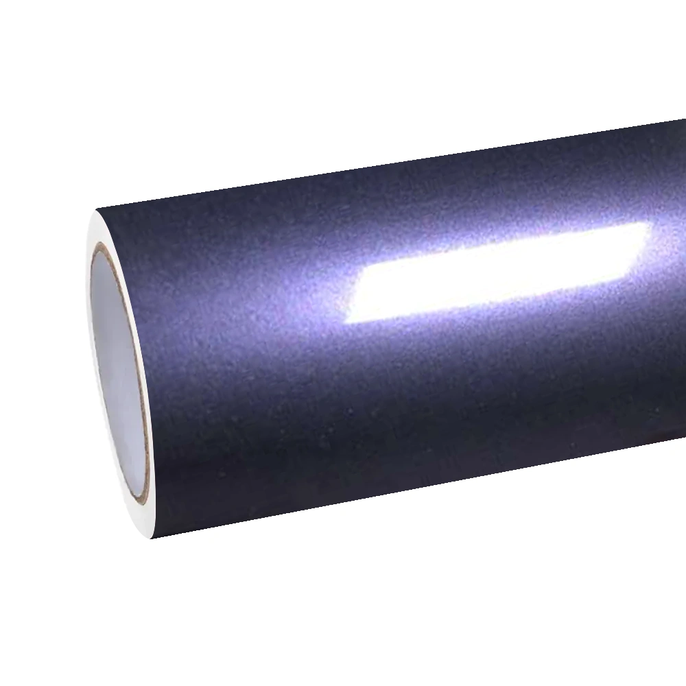 Gloss Metallic Violet Grey Purple Car Vinyl Wrap Bentley PET