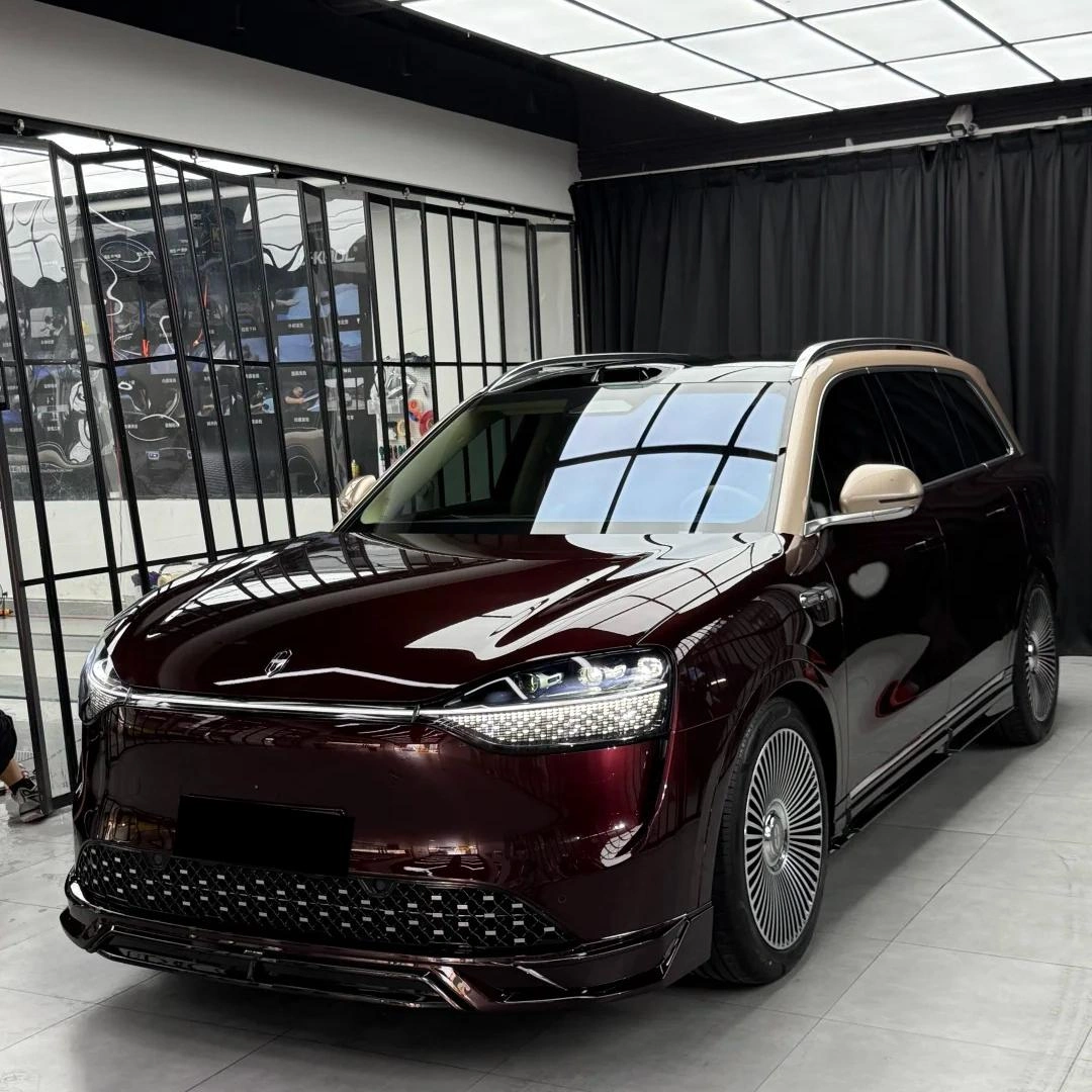 Gloss Metallic Plum Red Car Vinyl Wrap PET