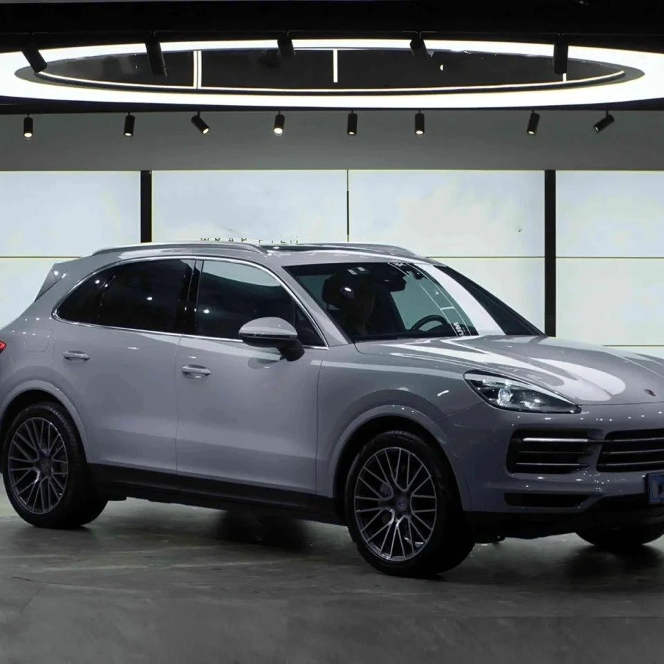 Gloss Light Slate Grey Car Vinyl Wrap PET