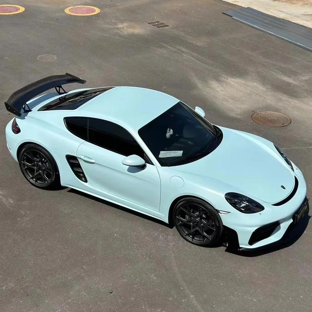 Ultimate Flat Light Blue Car Vinyl Wrap PET