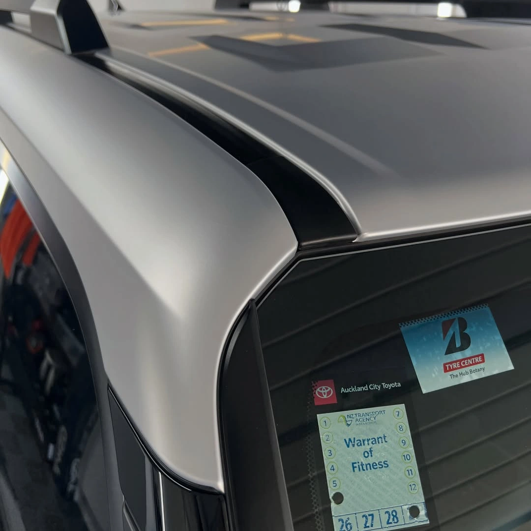 TPU Satin Aluminum Silver Colored PPF Paint Protection Film