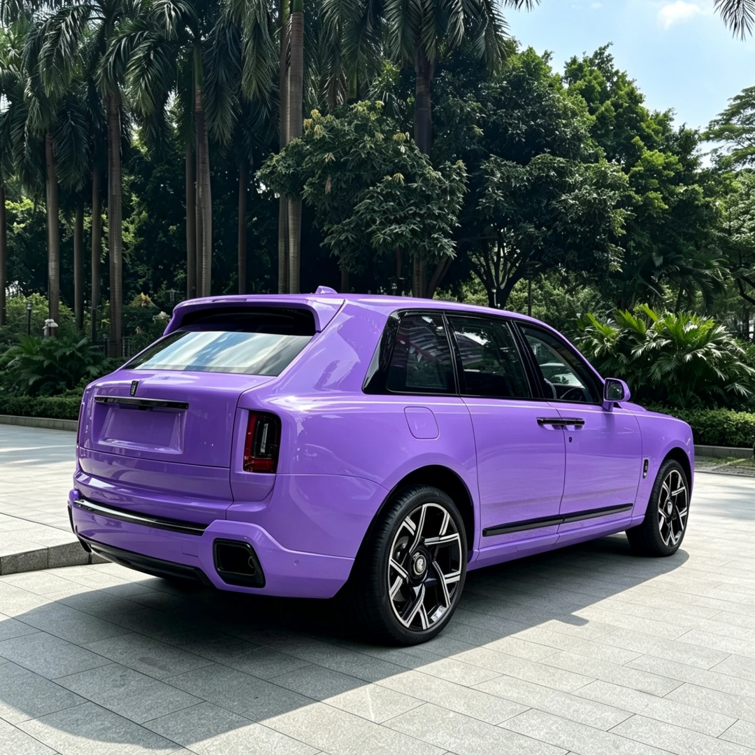 TPU Ultra Gloss Lavender Purple Color PPF Paint Protection Film