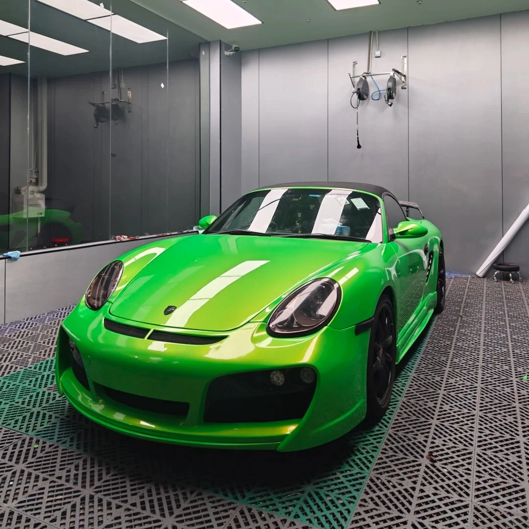 TPU Gloss Metallic Fantasy Gold Green Color PPF Paint Protection Film