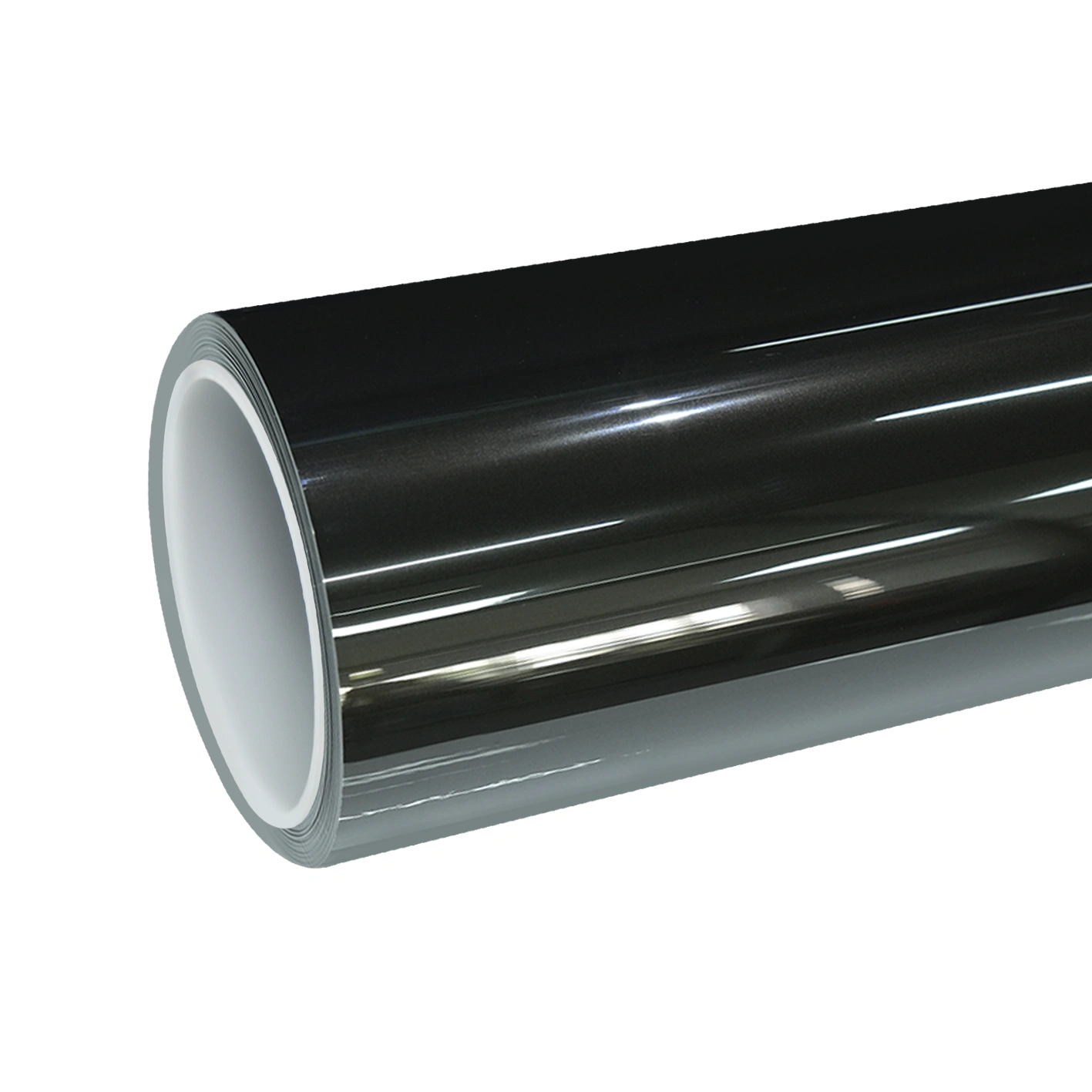 TPU Gloss Liquid Metal Black Colored PPF Paint Protection Film