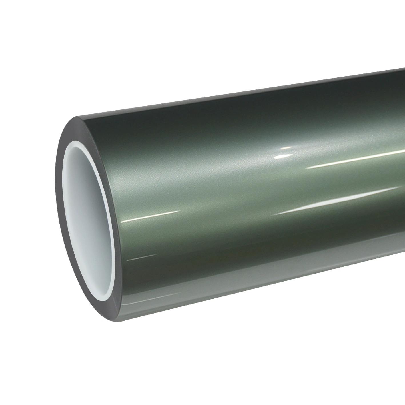 TPU Glossy Metallic Francesca Green Colored PPF Paint Protection Film