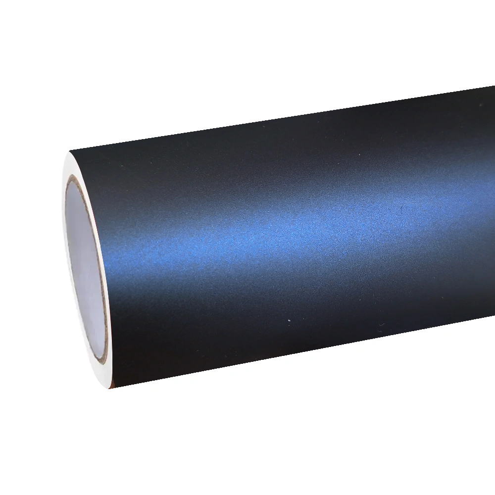 Best Matte Dark Blue Car Vinyl Wrap PET