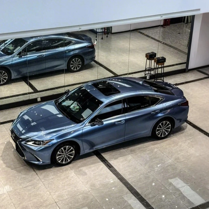 TPU Gloss Liquid Metallic Tungsten Blue Colored PPF Paint Protection Film