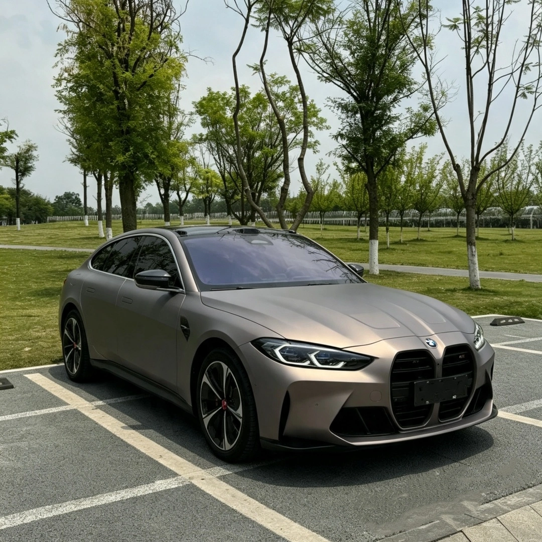 TPU Satin Metallic DBX Purple Colored PPF Paint Protection Film