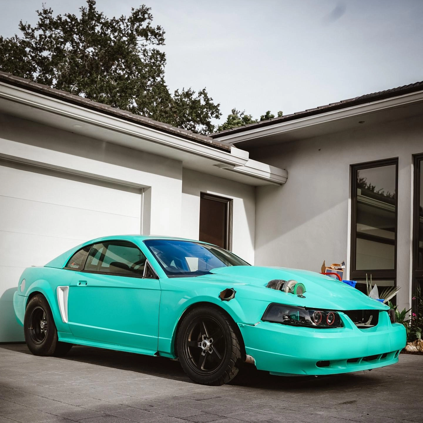 Gloss Mint Green Car Vinyl Wrap PET
