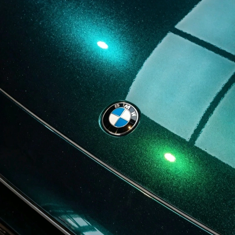 TPU Gloss Metallic Sand Green Colored PPF Paint Protection Film