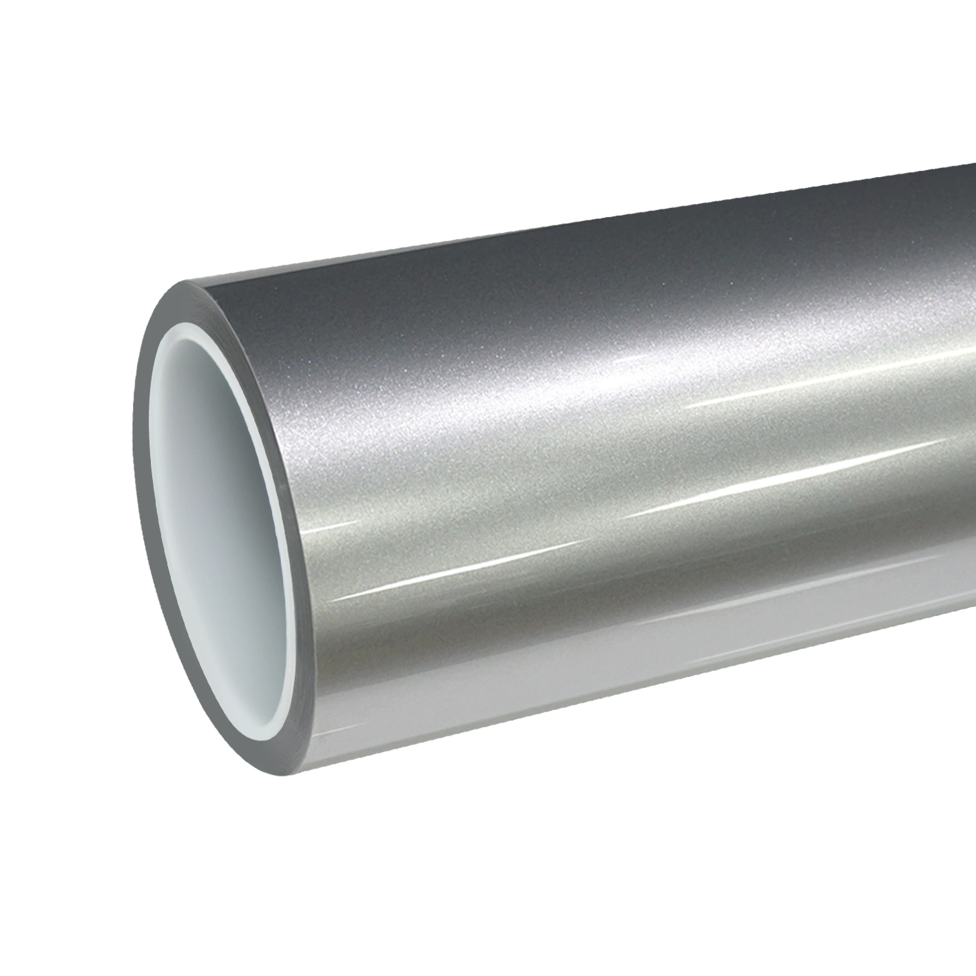 TPU Gloss Metallic Silver Colored PPF Paint Protection Film