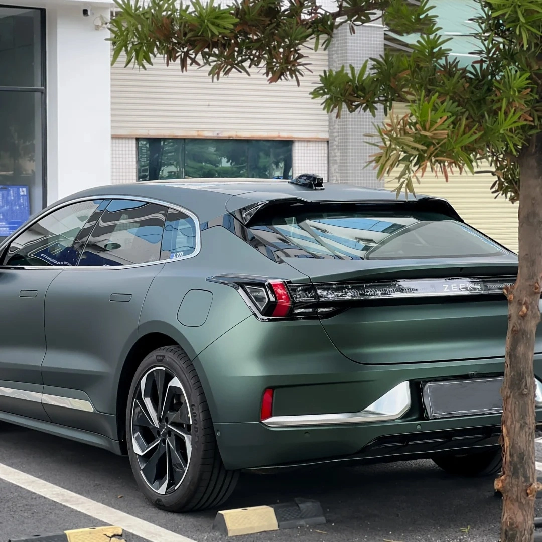 TPU Matte Ghost Metallic Dark Green Colored PPF Paint Protection Film