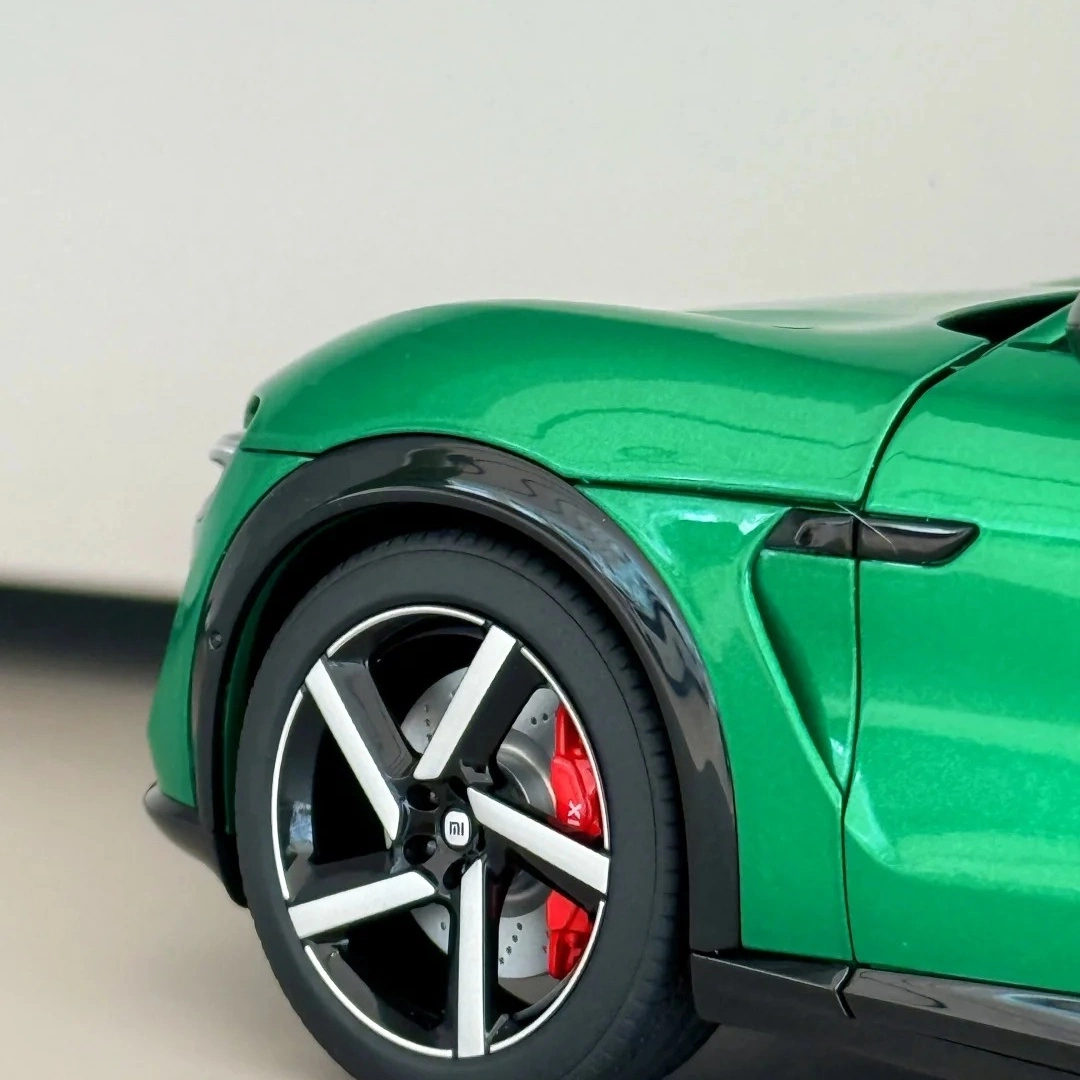 Gloss Metallic MIUI Emerald Green Car Vinyl Wrap PET