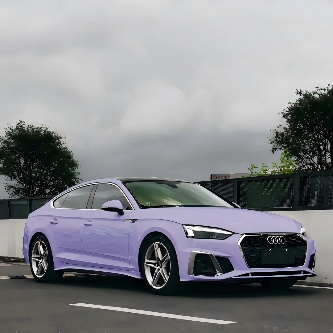 Matte Satin Lavender Purple Car Vinyl Wrap PET