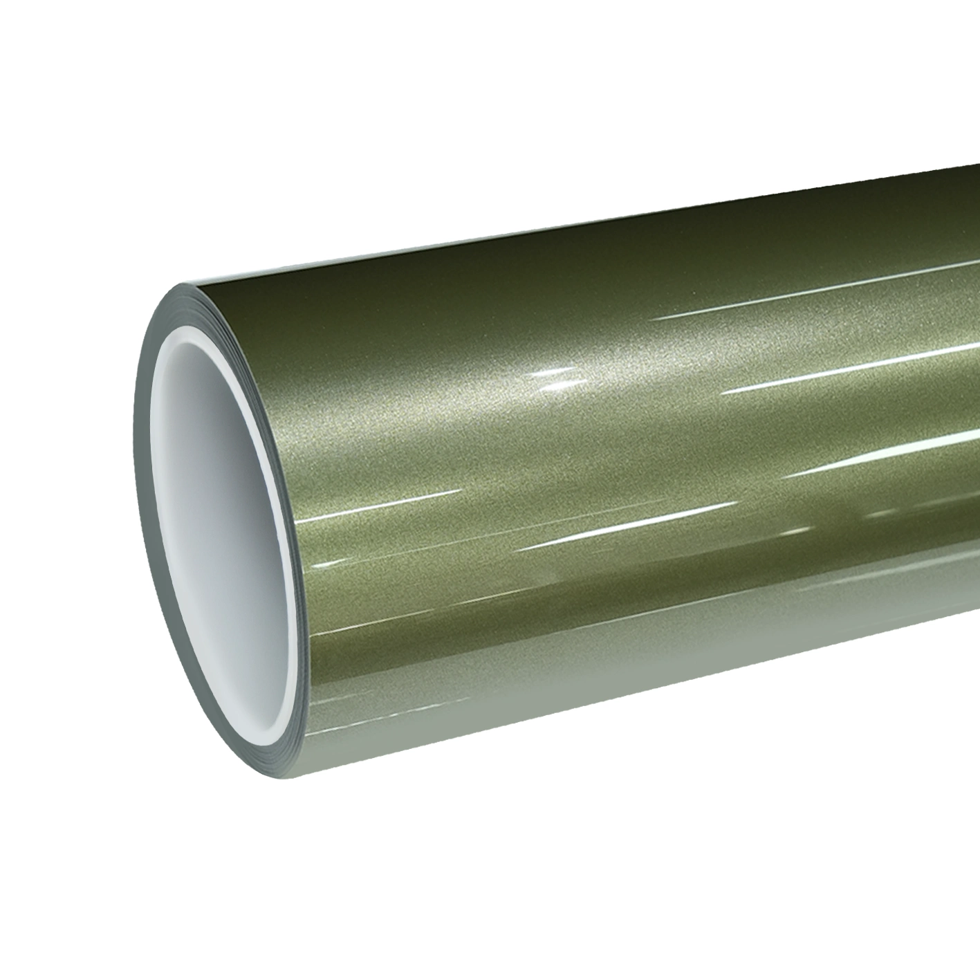 TPU Gloss Metallic Olive Green Colored PPF Paint Protection Film