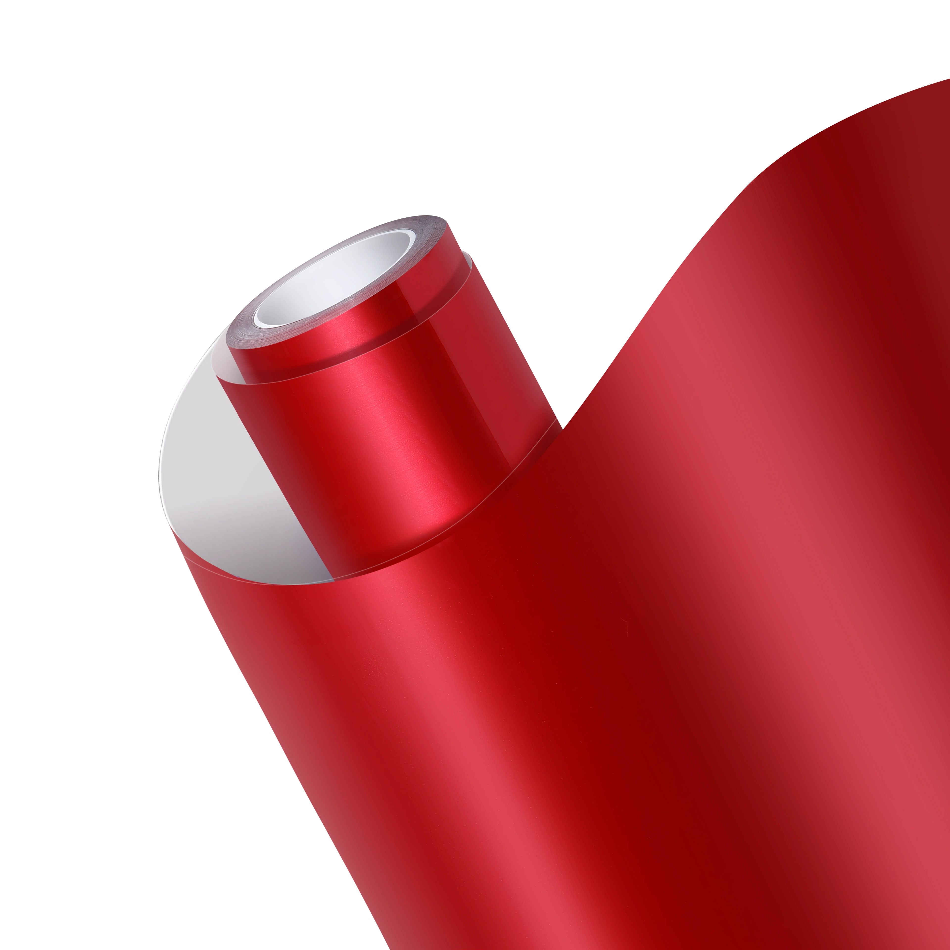 Ultra Glossy Metallic Vampire Red Car Vinyl Wrap PET